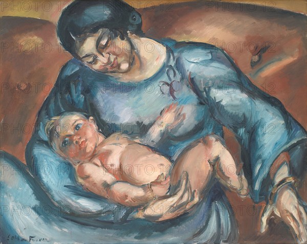 Mother's Love, 1914. Creator: Othon Friesz.