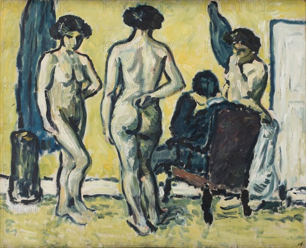 The Judgment of Paris, 1909. Creator: Harald Giersing.