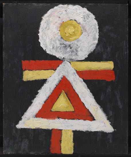 Geometric Figure, 1890-1943. Creator: Marsden Hartley.