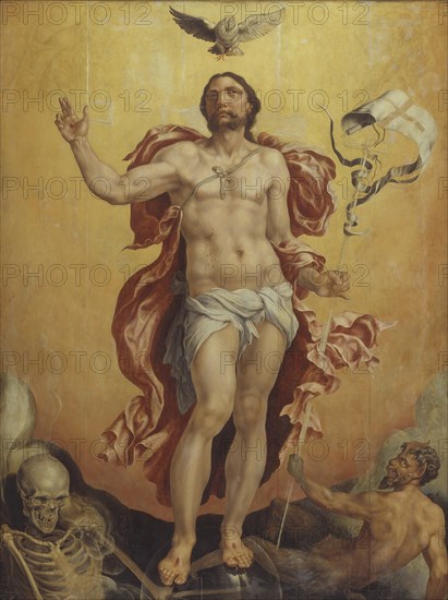 Christ victoring over Sin and Death, 1513-1574. Creator: Maerten van Heemskerck.