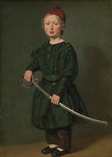 One of the Artist's Sons, 1836. Creator: Christian Albrecht Jensen.