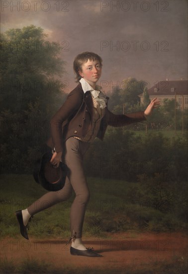 A Running Boy. Marcus Holst von Schmidten, 1802. Creator: Jens Juel.