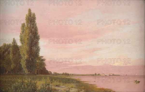 View of the Bay near the Copenhagen Limekiln Looking North, 1837. Creator: Christen Købke.