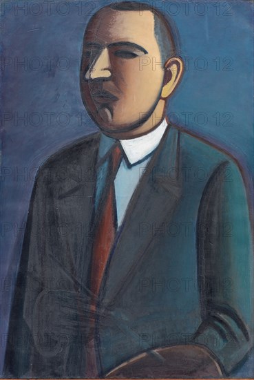 Self-Portrait, 1927. Creator: Vilhelm Lundstrom.