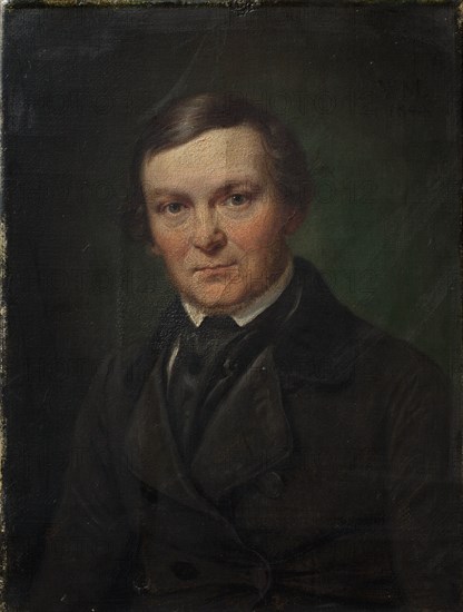 The Architect Gottlieb Bindesboll, 1844. Creator: Wilhelm Marstrand.