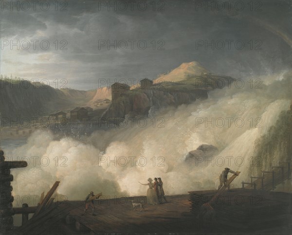 The Sarpfossen in Norway, 1789. Creator: Erik Pauelsen.