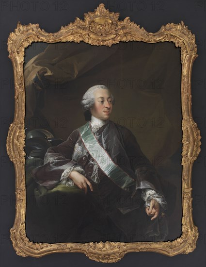 Mogens Scheel von Plessen of Fussingo and Selso, 1744-1747. Creator: Carl Gustaf Pilo.