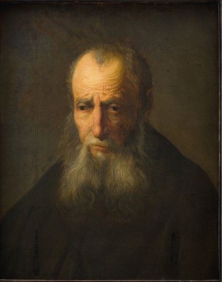 Bust of an Old Man, 1630. Creator: School of Rembrandt van Rijn.