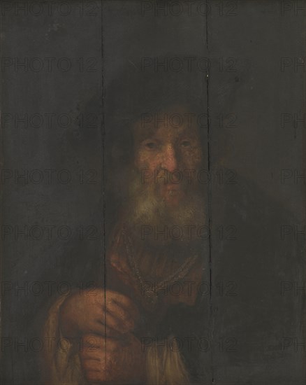 Portrait of an Old Jew, 1643. Creator: School of Rembrandt van Rijn.