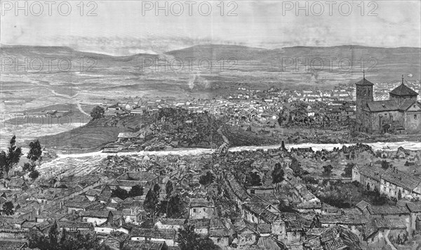 ''The Great Floods in Spain--The Town of Consuegra after the Inundations', 1891. Creator: Unknown.