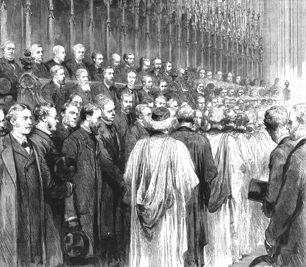 'The Funeral of the Late Right Hon. W.H.Smith held at Westminster Abbey; The Procession...', 1891. Creator: Unknown.