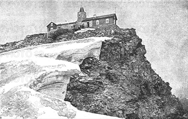 ''The Samblick Observatory, the Highest Meteorological Station in Europe', 1891. Creator: Unknown.