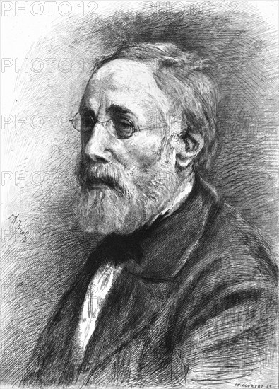 'Josef Israels', c1880-83. Creator: Charles Courtry.