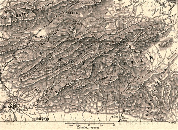 ''Massif de l' Aures; Afrique du nord', 1914. Creator: Unknown.