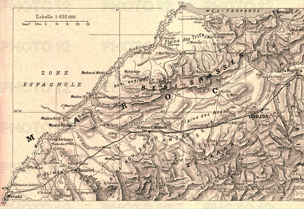 ''La plaine d'Oudjda; Afrique du nord', 1914. Creator: Unknown.