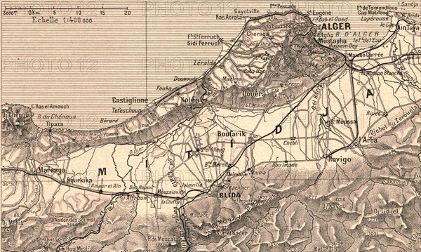 ''Le Sahel d'Alger et la Mitidja; Afrique du nord', 1914. Creator: Unknown.