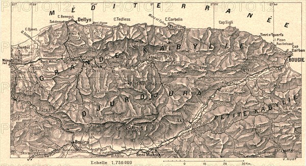 ''Grande Kabylie et Djurdjura; Afrique du nord', 1914. Creator: Unknown.