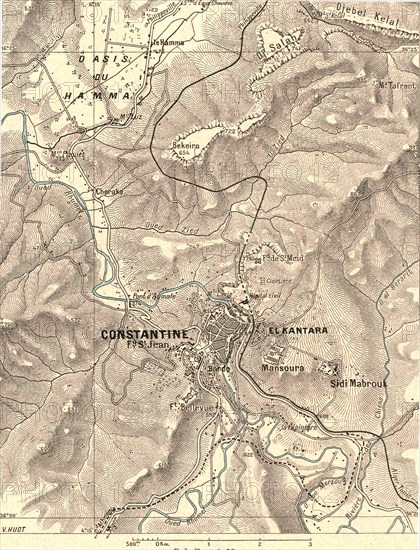 ''Constantine et ses environs; Afrique du nord', 1914. Creator: Unknown.