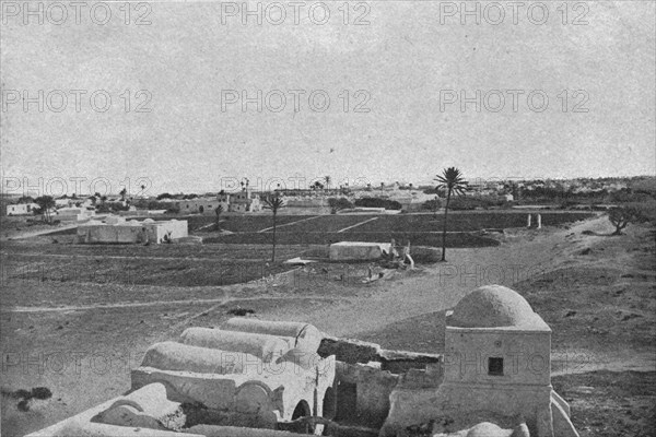 ''Djerba, Houmt Souk; Afrique du nord', 1914. Creator: Jules Gervais-Courtellemont.