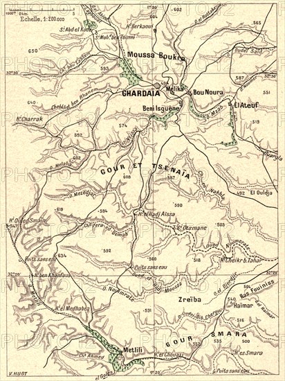 ''Le bas Sahara-Les Oasis, Mzab; Afrique du nord', 1914. Creator: Unknown.