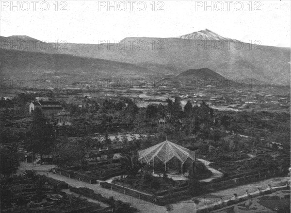 ''Le Pic de Tenerife; L'Ouest Africain', 1914. Creator: Champagne.