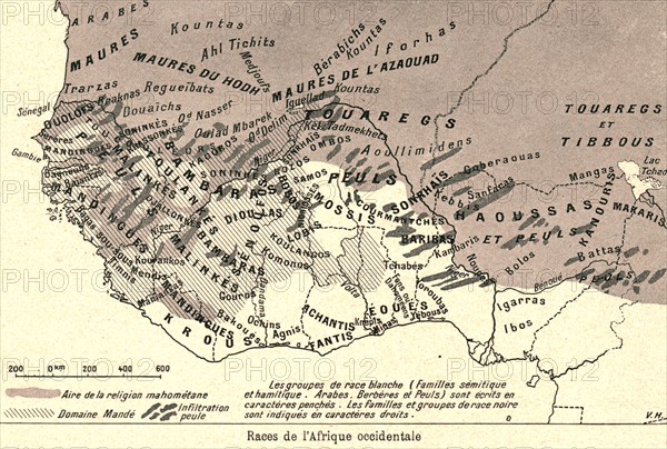 ''Races de l'Afrique occidentale; L'Ouest Africain', 1914. Creator: Unknown.