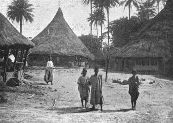 ''Un type de village negre: Kindia; L'Ouest Africain', 1914. Creator: Unknown.