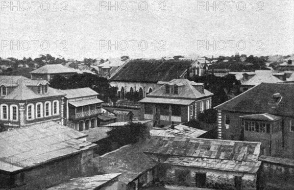 ''Un quartier de Lagos; L'Ouest Africain', 1914. Creator: Unknown.