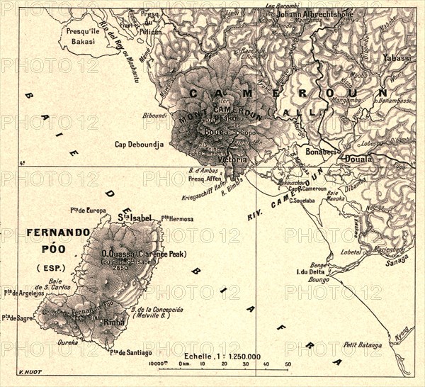 ''Cameroun et Fernando Po; L'Ouest Africain', 1914. Creator: Unknown.