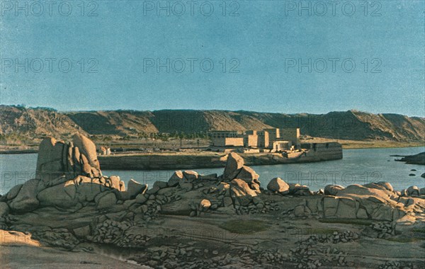 ''L'ile de Philae; Le Nord-Est Africain', 1914. Creator: Jules Gervais-Courtellemont.