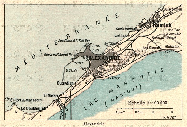 ''Alexandrie; Le Nord-Est Africain', 1914. Creator: Unknown.