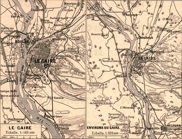 ''Le Caire. Environs Du Caire; Le Nord-Est Africain', 1914. Creator: Unknown.