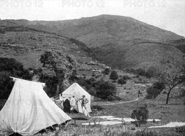 ''Une vue des montagnes de l'Abyssinie; Le Nord-Est Africain', 1914. Creator: Charles Chusseau-Flaviens.