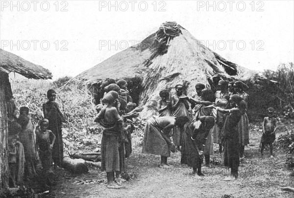 ''Danse de femmes Gallas; Le Nord-Est Africain', 1914. Creator: Unknown.