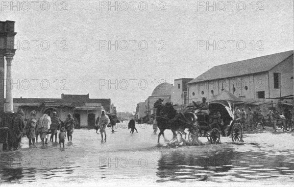 ''Les abords de Tripoli par un gros temps; Le Nord-Est Africain', 1914. Creator: Unknown.