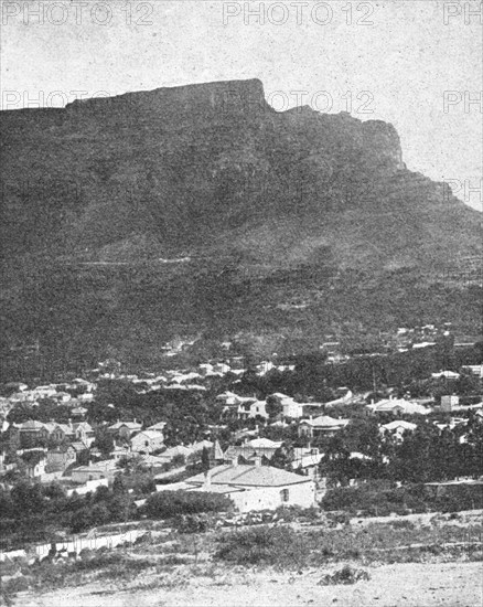 ''Montagne de la Table; Afrique Australe', 1914. Creator: Unknown.