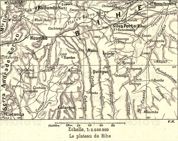 ''Le plateau de Bihe; Afrique Australe', 1914. Creator: Unknown.