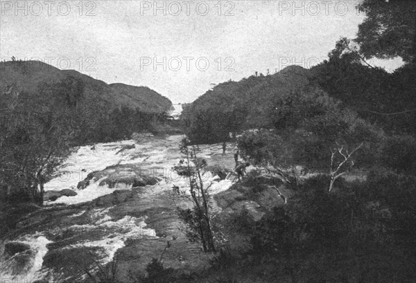 ''Une riviere en foret. L'lantara; Iles Africaines de la mer des Indes', 1914. Creator: Unknown.
