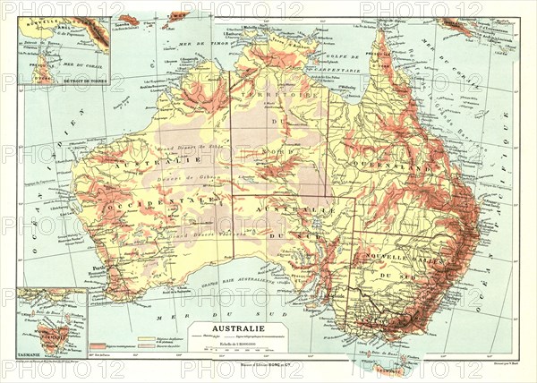 ''Australie; Les Terres Du Pacifique', 1914. Creator: Unknown.