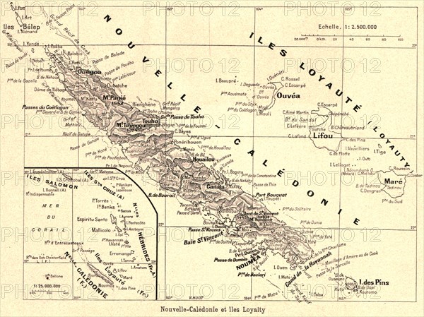 ''Nouvelle-Caledonie et iles Loyalty; Les Terres Du Pacifique', 1914. Creator: Unknown.