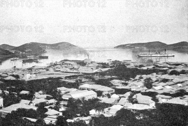 ''Noumea. La grande passe; Les Terres Du Pacifique', 1914. Creator: Unknown.