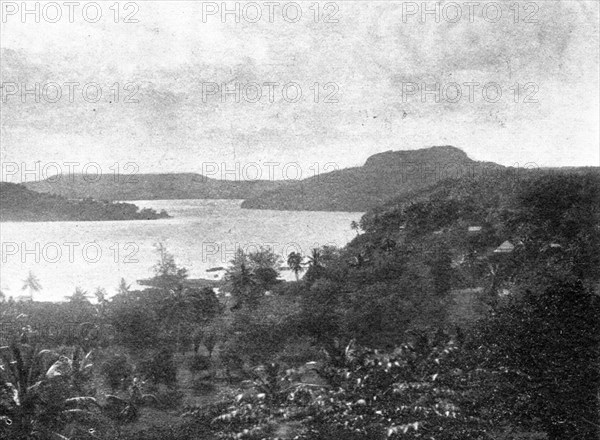 ''Le port de Vavaou (Fidji); Les Terres Du Pacifique', 1914. Creator: Unknown.