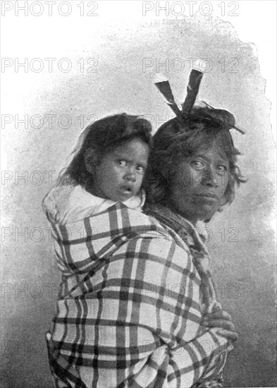 ''Type De Femme maori;Les Terres Du Pacifique', 1914. Creator: Unknown.