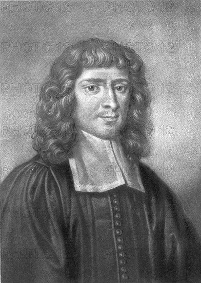 ''Dr Isaac Barrow DD; Obit 1677', 1811. Creator: Richard Earlom.