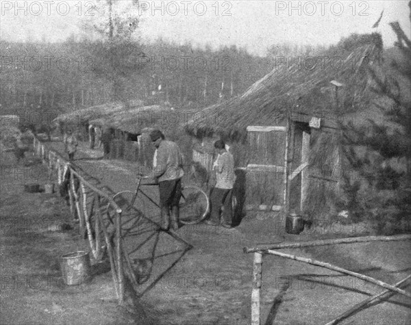 'Le front pittoresque; Villages de Paillot et Terriers a flanc de coteaux: La grande rue', 1914. Creator: Unknown.