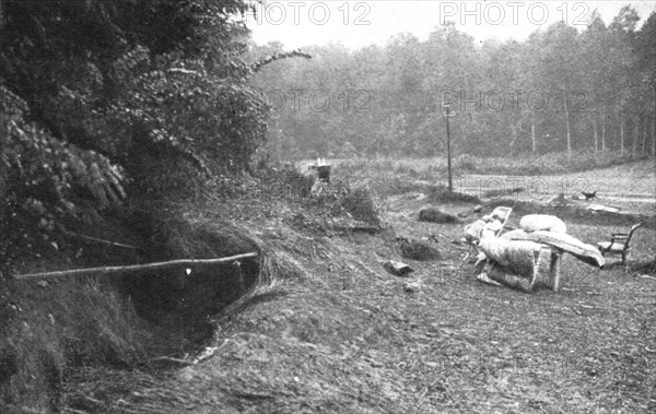 'Nos Chateaux au Pillage; Quelques aspects du Chateau du Gue a Tresmes, pres de Congis', 1914. Creator: Unknown.