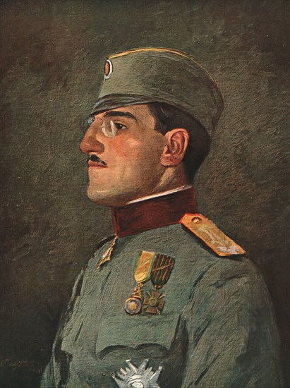 'Le Prince Alexandre de Serbie', 1916. Creator: Vladimir Betzitch.