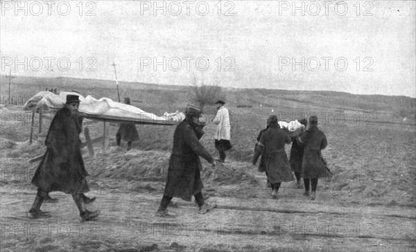 ''Funerailles de Braves', 1915. Creator: Unknown.