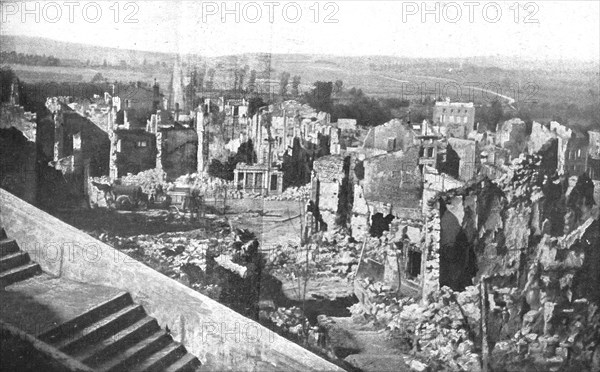 ''Nos regions Devastees; Les ruines tragiques de Clermont-en Argonne', 1914. Creator: Unknown.