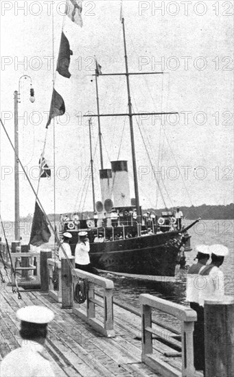 'Le President de la Republique en Russie; Le yacht 'Alexandria', 1914. Creator: Unknown.